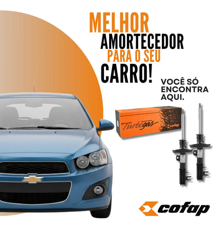 Par Amortecedor Dianteiro Prisma 13-19 Cofap Gp30650 Gp30651