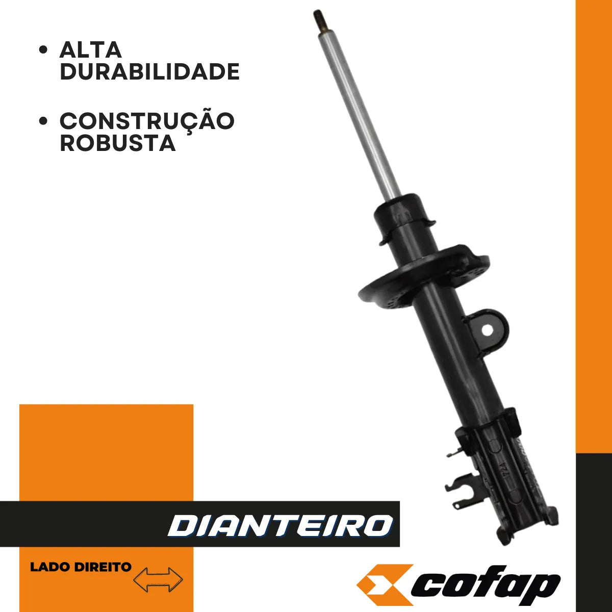Amortecedor Dianteiro Direito Toro 1.8 4x2 Cofap Turbogas
