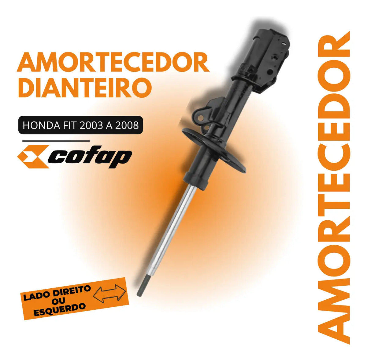 Amortecedor Dianteiro Honda Fit Até 2008 Cofap Gp35943m