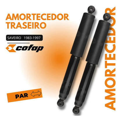 Par Amortecedor Original Cofap Vw Saveiro 1983 1997