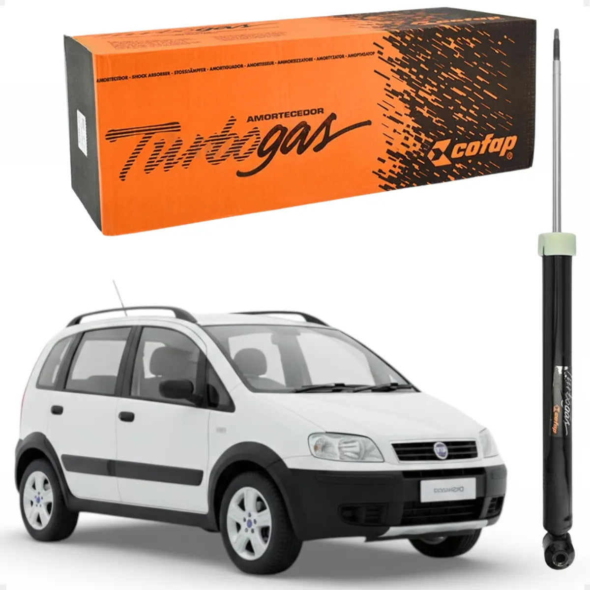 Amortecedor Cofap Dianteiro Idea Adventure 1.8 16v 2013