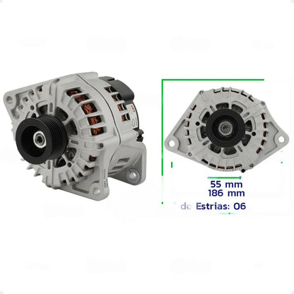 Alternador Ducato Boxer Jumper Daily 2.3 180a