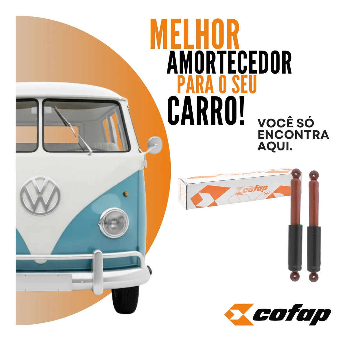 Par Amortecedor Dianteiro Kombi 1957 A 1977 - Cofap Sb27703