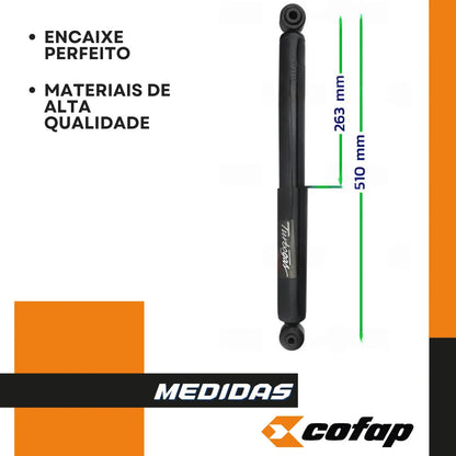 Par Amortecedor Traseiro Original Cofap Peugeot 208 2008