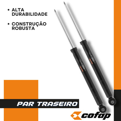Par Amortecedor Traseiro Cofap Golf  Audi A3 Bora