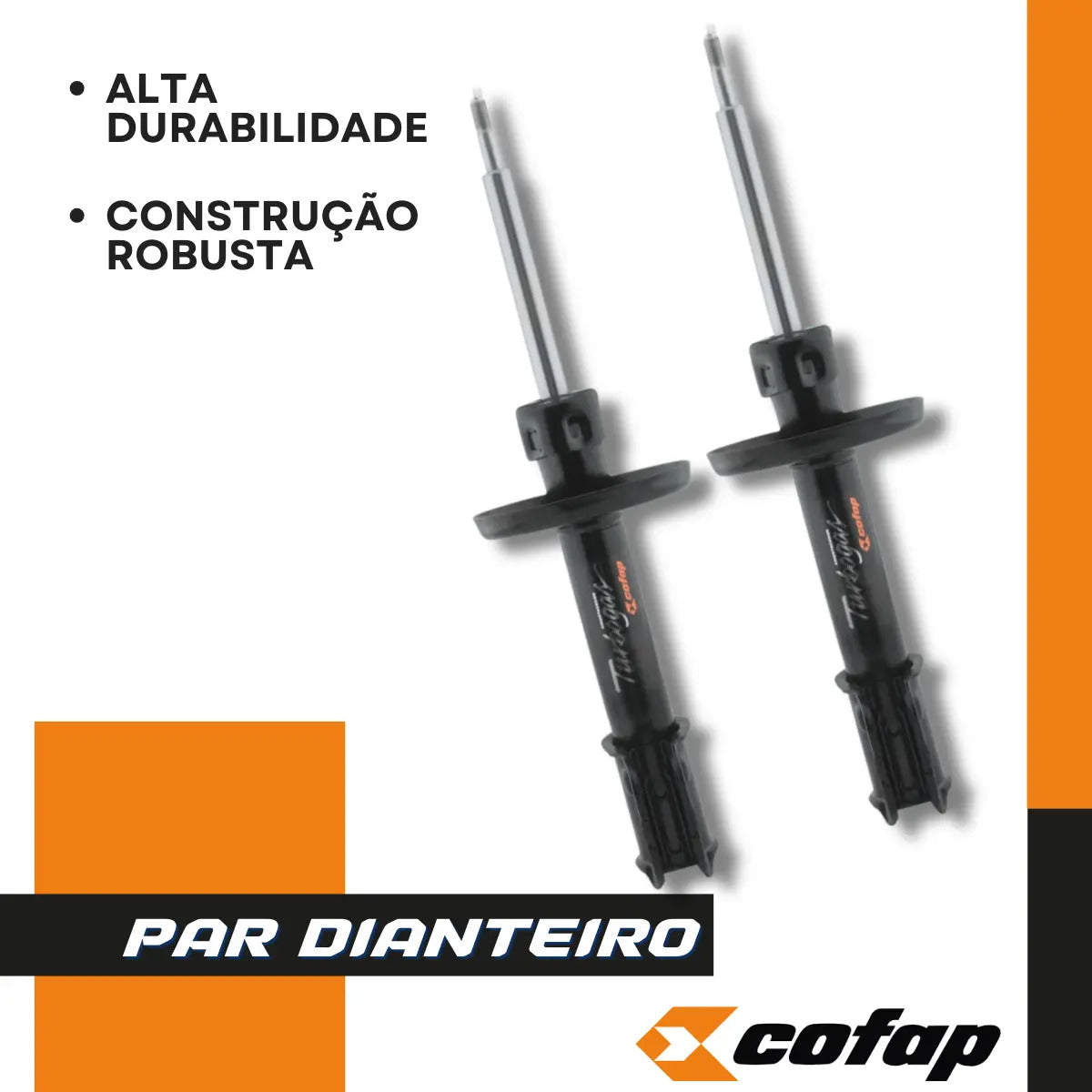 Par Amortecedor Dianteiro Turbogas Cofap Corsa Classic 2008