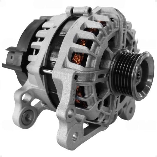 Alternador Polo Virtus 1.0 Após 2017  12v 90a Completo 6pk