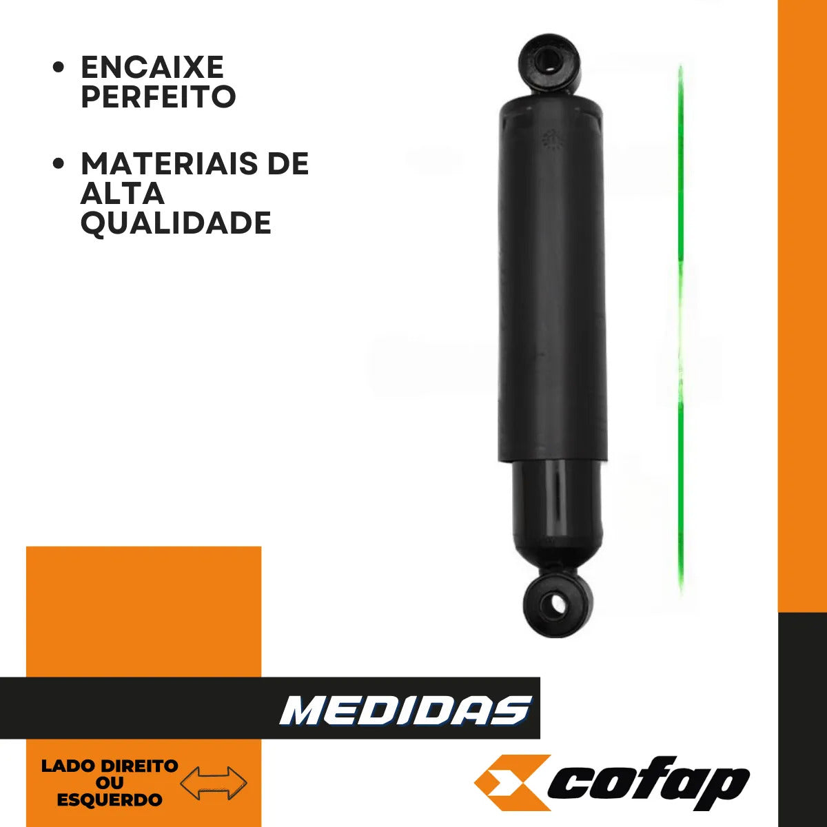 Amortecedor Traseiro Veraneio 1981 A 1988 -cofap 04201141