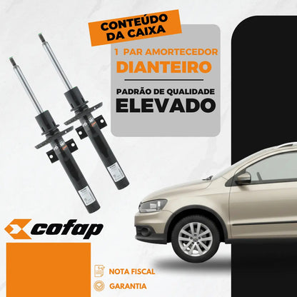 Par Amortecedor Dianteiro Crossfox Spacecross Original Cofap