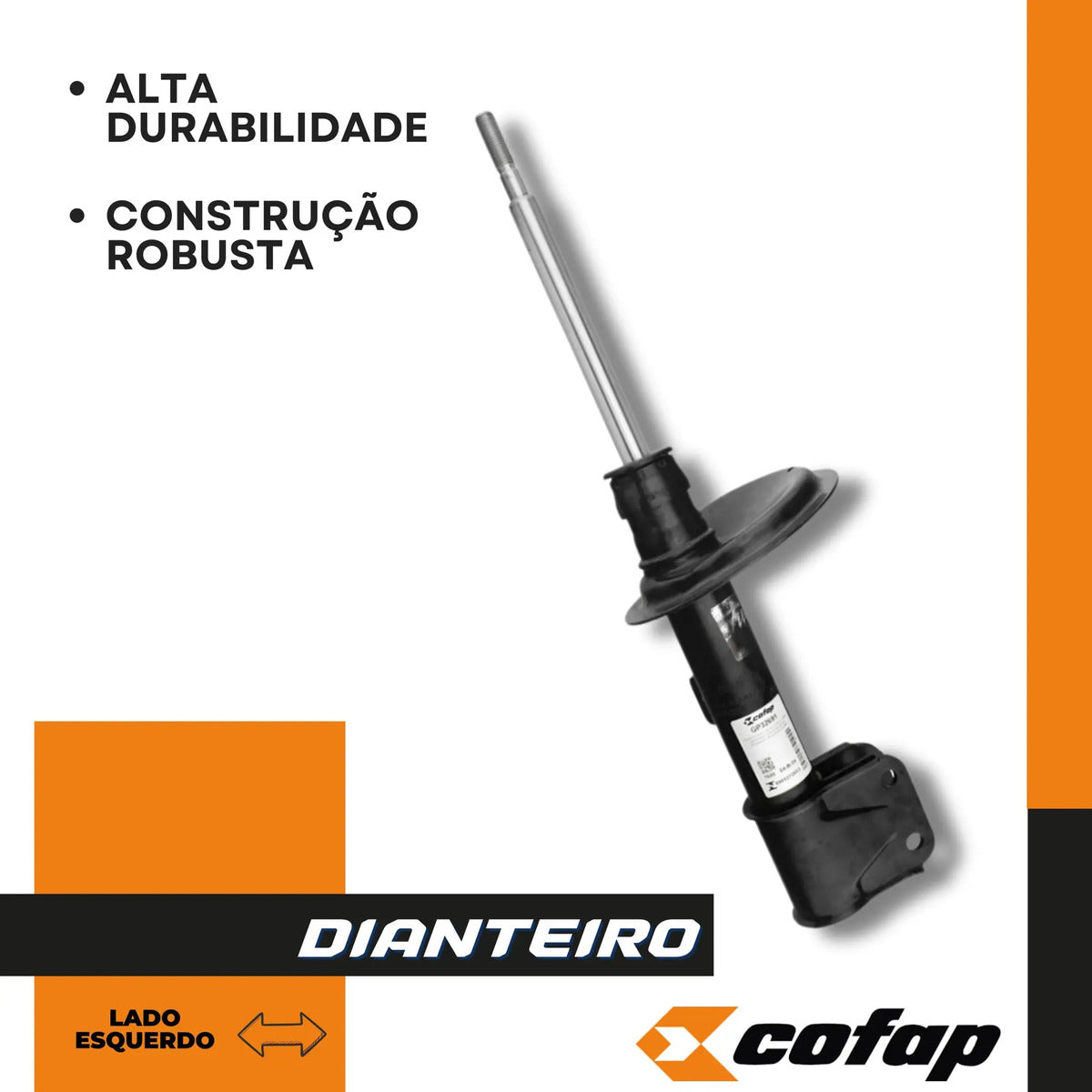 Amortecedor Dianteiro Esquerdo C4 07-14 Cofap Gp32691