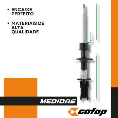 Par Amortecedor Cofap Dianteiro Strada 2001 A 2020