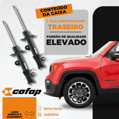 Par Amortecedor Traseiro Renegade 4x2 2015 Em Diante Cofap