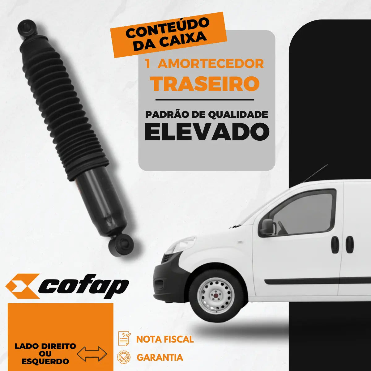 Amortecedor Traseiro Cofap Renault Partner 1.4 8v 23