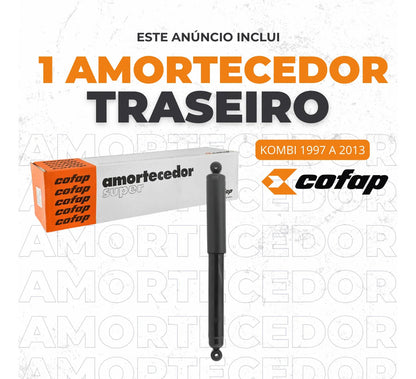 Amortecedor Traseiro Vw Kombi 1.4 1997 À 2013 Cofap