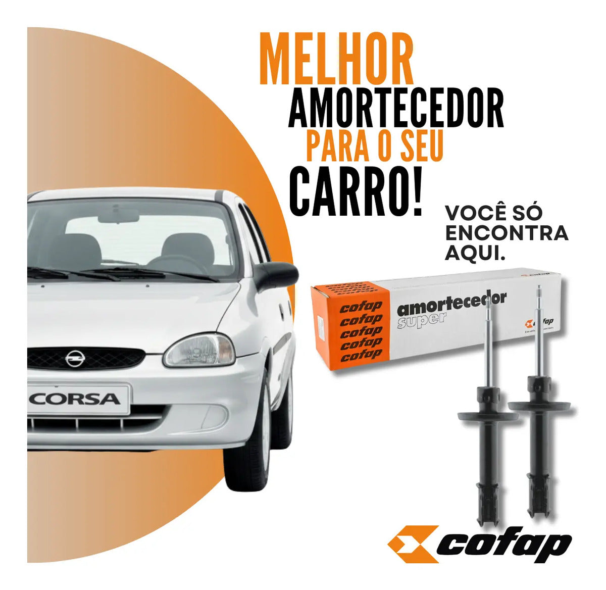 Par Amortecedor Cofap Corsa  1994 A 2002
