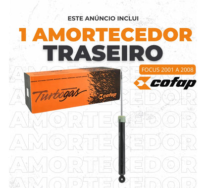 Amortecedor Traseiro Ford Focus 2001 A 2008 Cofap Gb27364