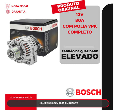 Alternador Bosch Toyota Hilux E Sw4 3.0 2012 2013 2014 2015
