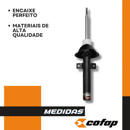 Par Amortecedor Dianteiro Courier 2001 2002 Original Cofap