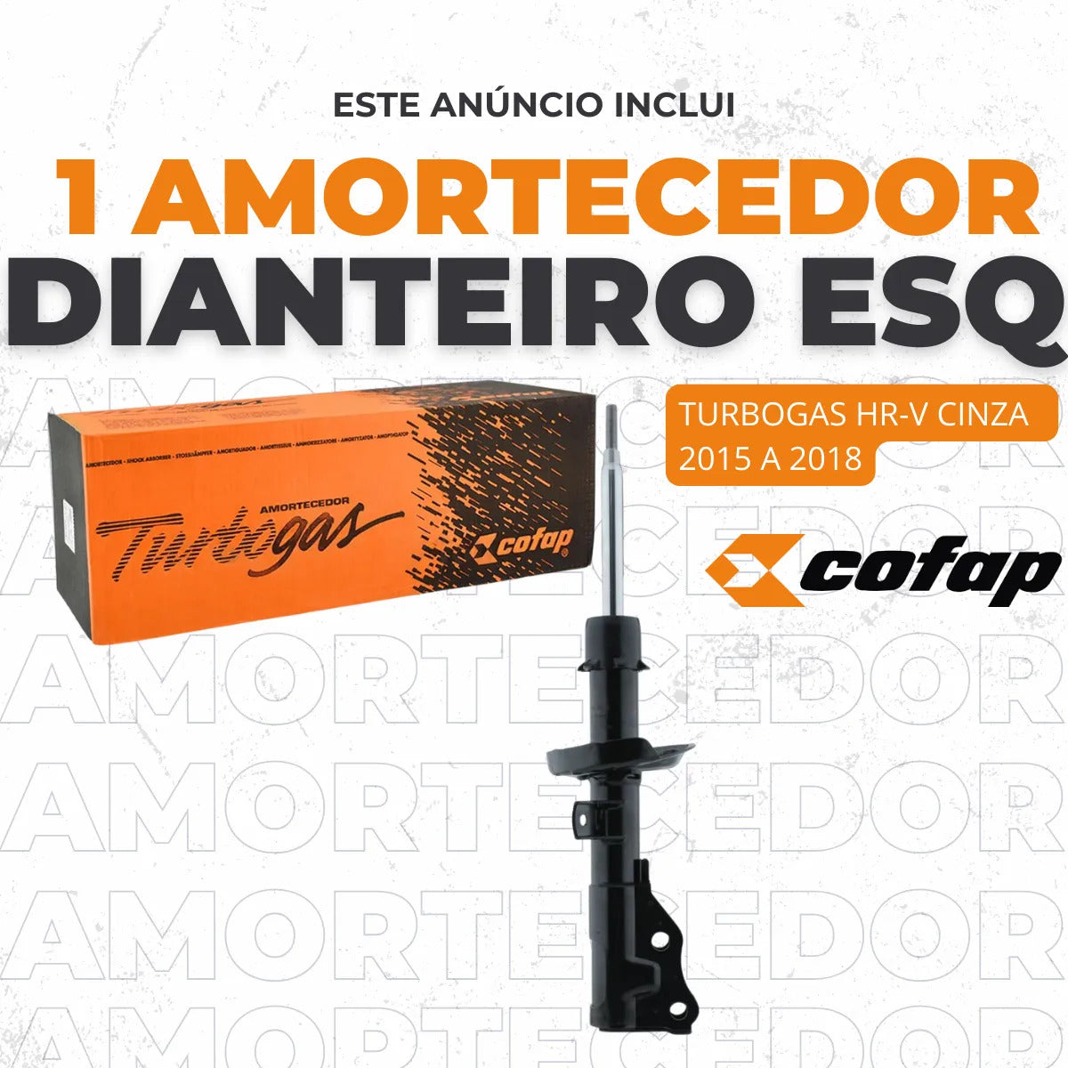 Amortecedor Dianteiro Esquerdo - Cofap - Gp33285