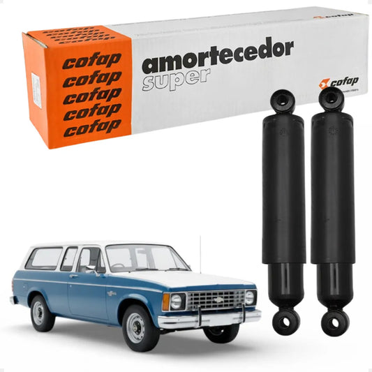 Par Amortecedor Traseiro Veraneio 1981 A 1988 Cofap 04201141