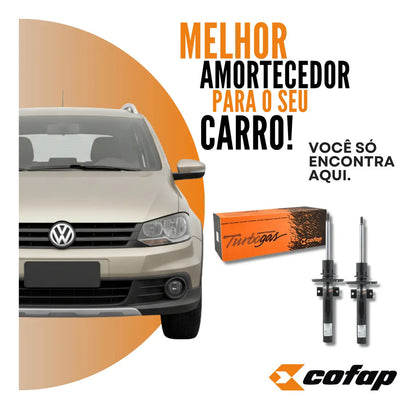 Par Amortecedor Dianteiro Crossfox Spacecross Original Cofap