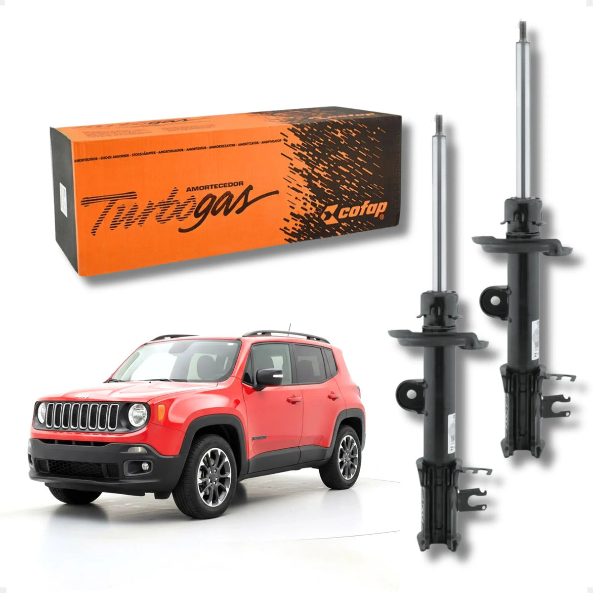 Par Amortecedor Traseiro Renegade 4x2 2015 Em Diante Cofap