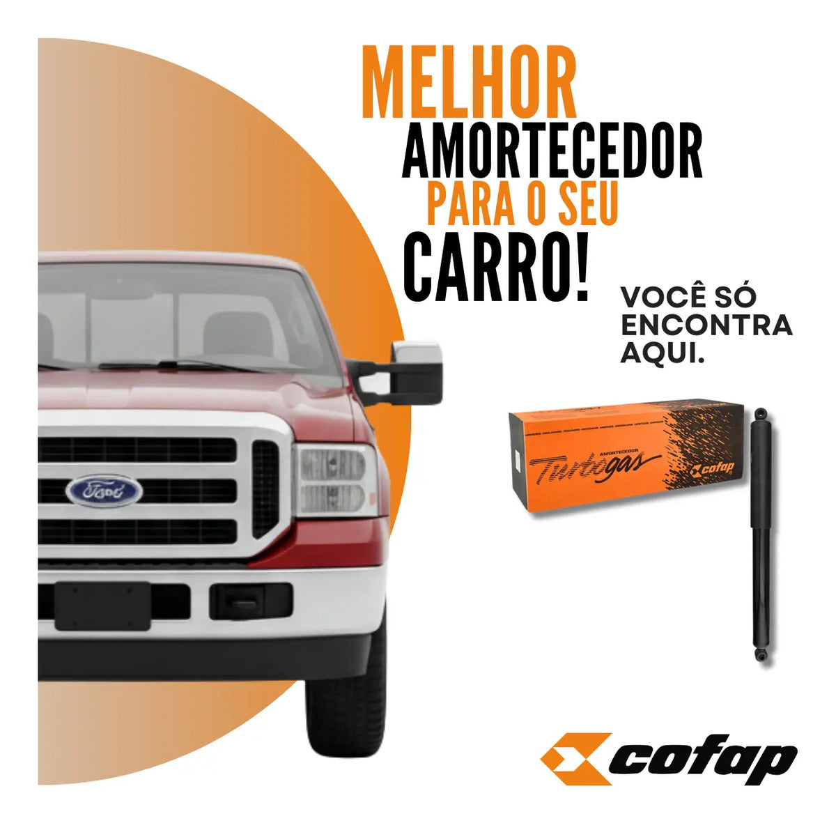 Amortecedor Traseiro F250 Xlt 2006 Cofap Original