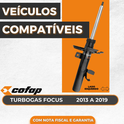 Amortecedor Dianteiro Esquerdo Focus 2013 A 2019 - Cofap