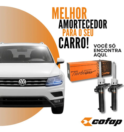 Par Amortecedor Dianteiro Cofap Tiguan 2018 A 2021
