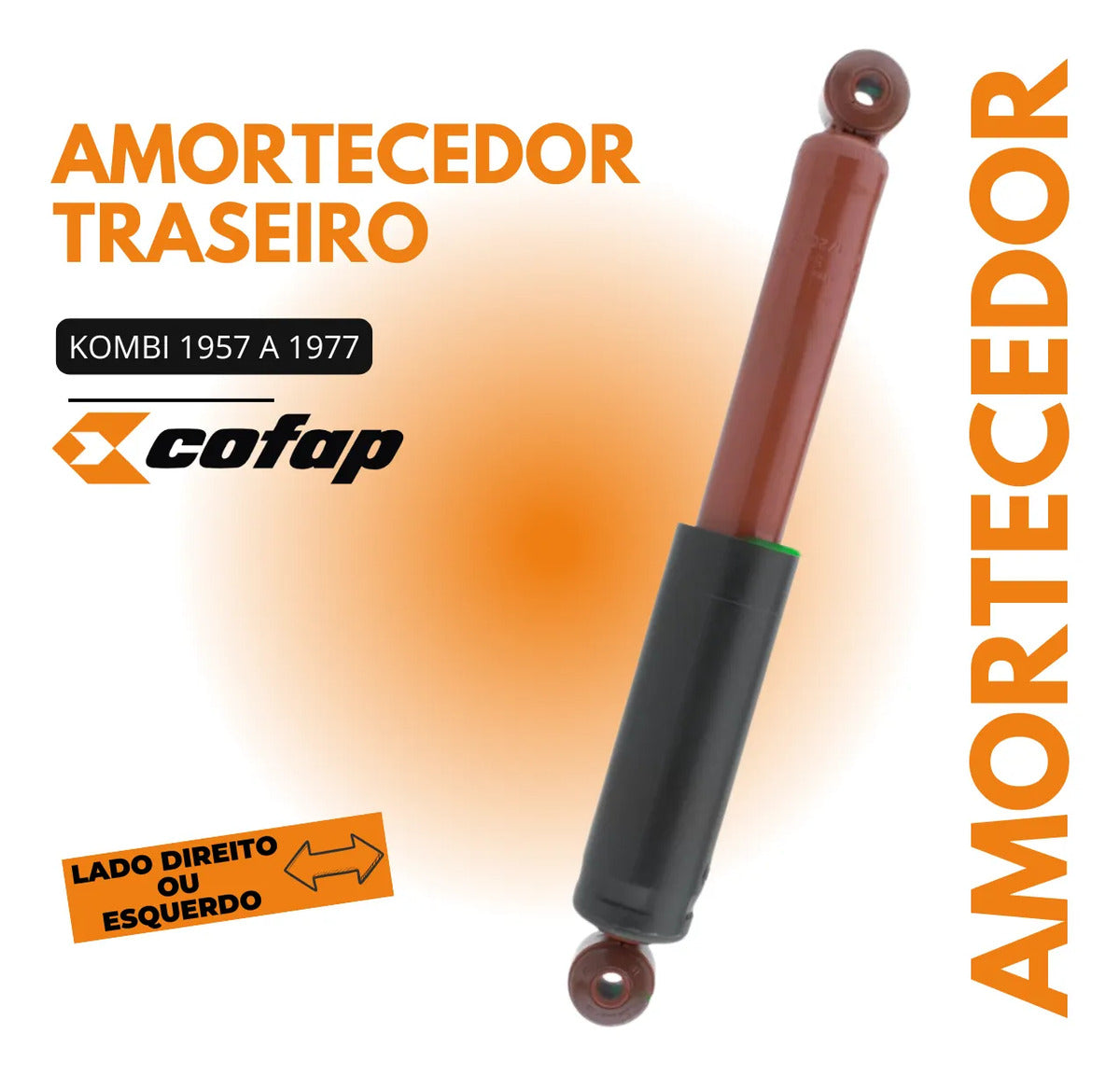 Amortecedor Traseiro Cofap Sb27449 Vw Kombi 1957 A 1977