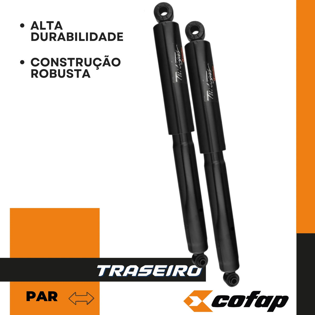 Par Amortecedor Traseiro Cofap Ranger 12/19 Gb48238