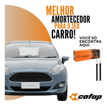 Par Amortecedor Traseiro Cofap Fiesta 2003 A 2004