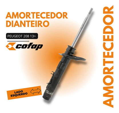 Amortecedor Dianteiro Esquerdo 208 2013 - Cofap Gp30385