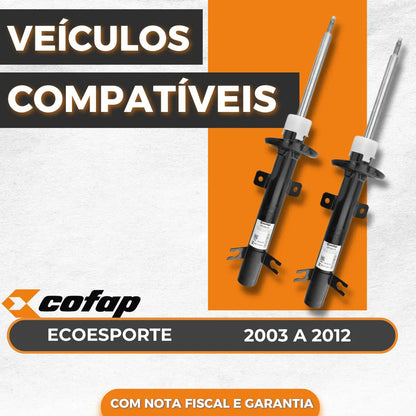 Par Amortecedor Dianteiro Original Cofap Ecosport 2003 2004