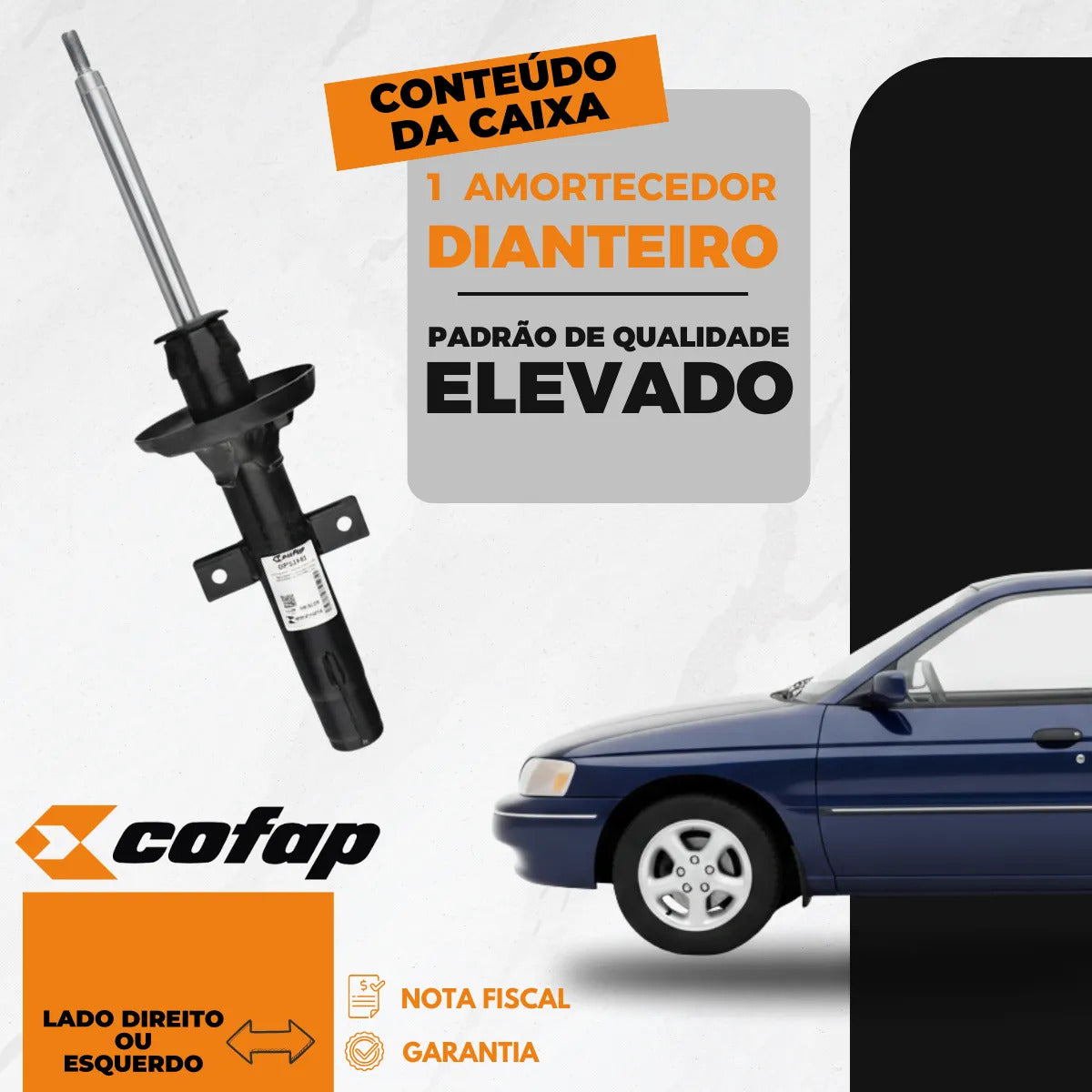 Amortecedor Dianteiro Pointer 1994 A 1996 Cofap Gp32143