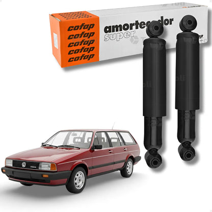 Par Amortecedor Traseiro Passat 1974 Até 1988 Original Cofap