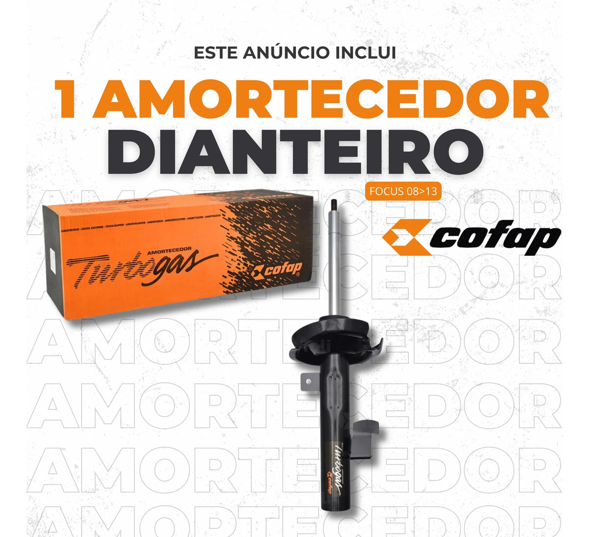 Amortecedor Dianteiro Direito Focus 08/13 Cofap Gp33234