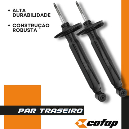 Par Amortecedor Traseiro Saveiro G2 G3 G4 1998 A 2008 Cofap