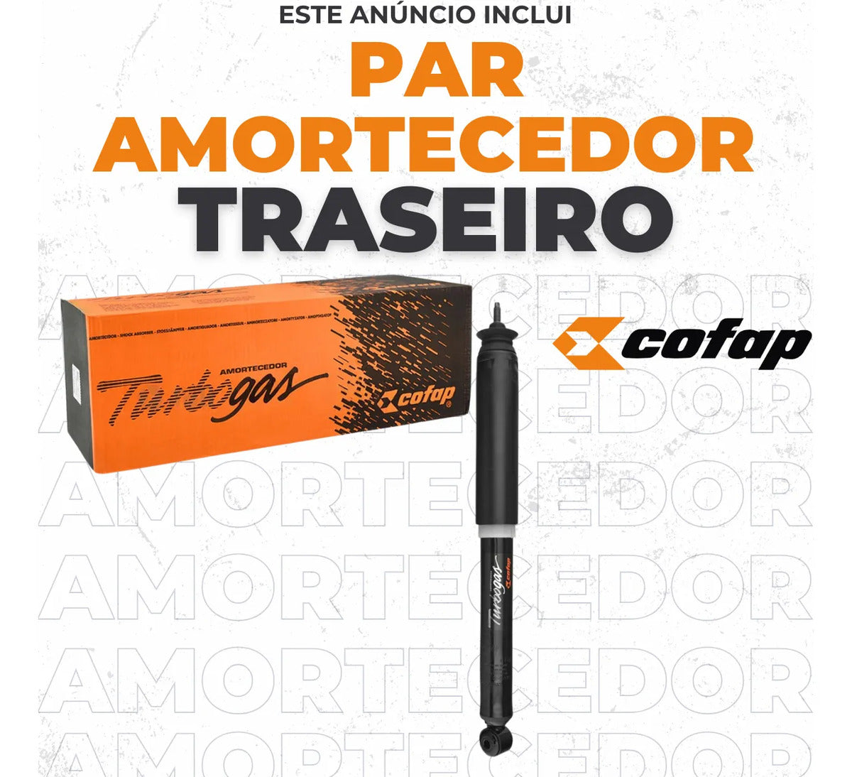 Par Amortecedor Traseiro Corsa 2009 Em Diante Gb48075 Cofap