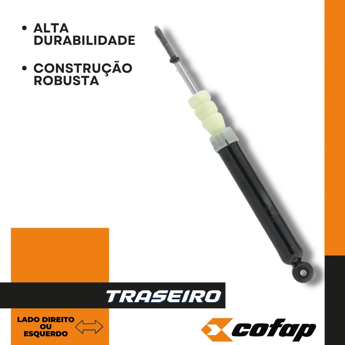 Amortecedor Traseiro Gm Corsa Celta Classic Prisma Cofap