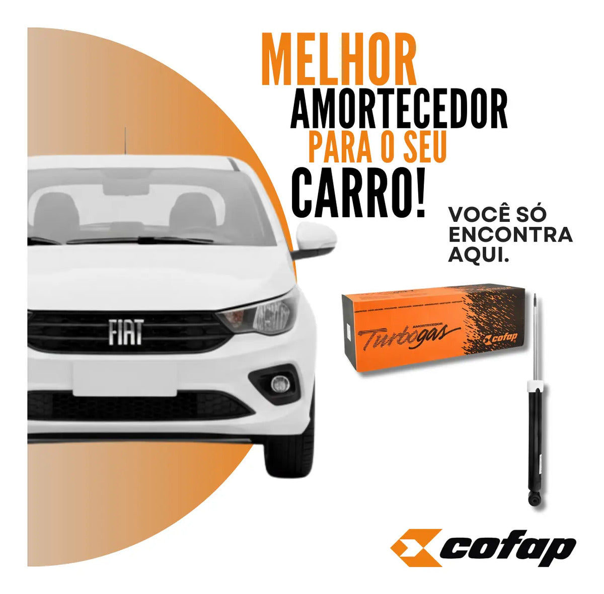 Amortecedor Traseiro Cronos 1.0 6v 1.3 8v 1.8 16v Cofap