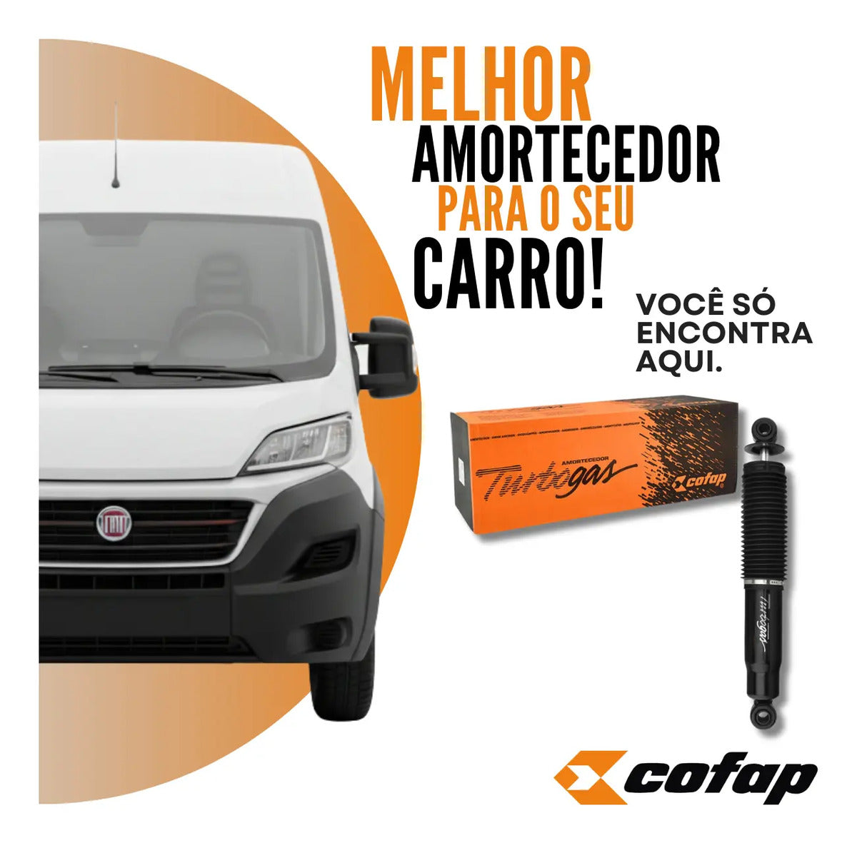 Amortecedor Traseiro Fiat Ducato Diesel 2018/2022 Cofap
