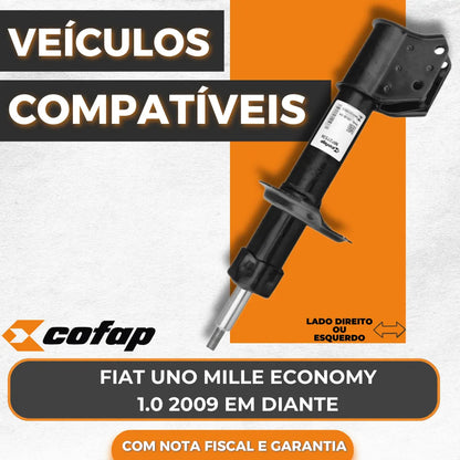 Amortecedor Dianteiro Uno Economy 1.0 2009 A 2013 Cofap