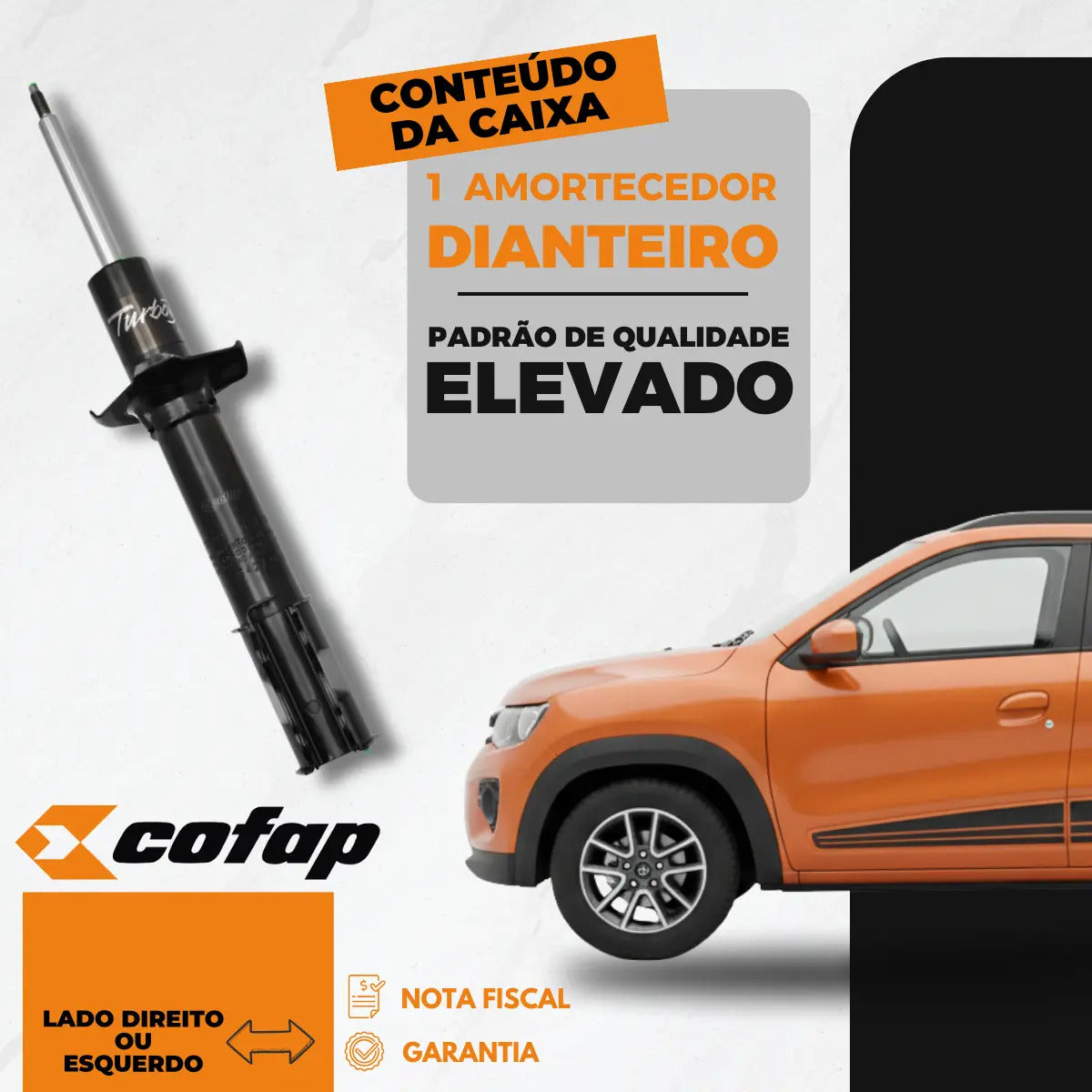Amortecedor Dianteiro Renault Kwid Cofap