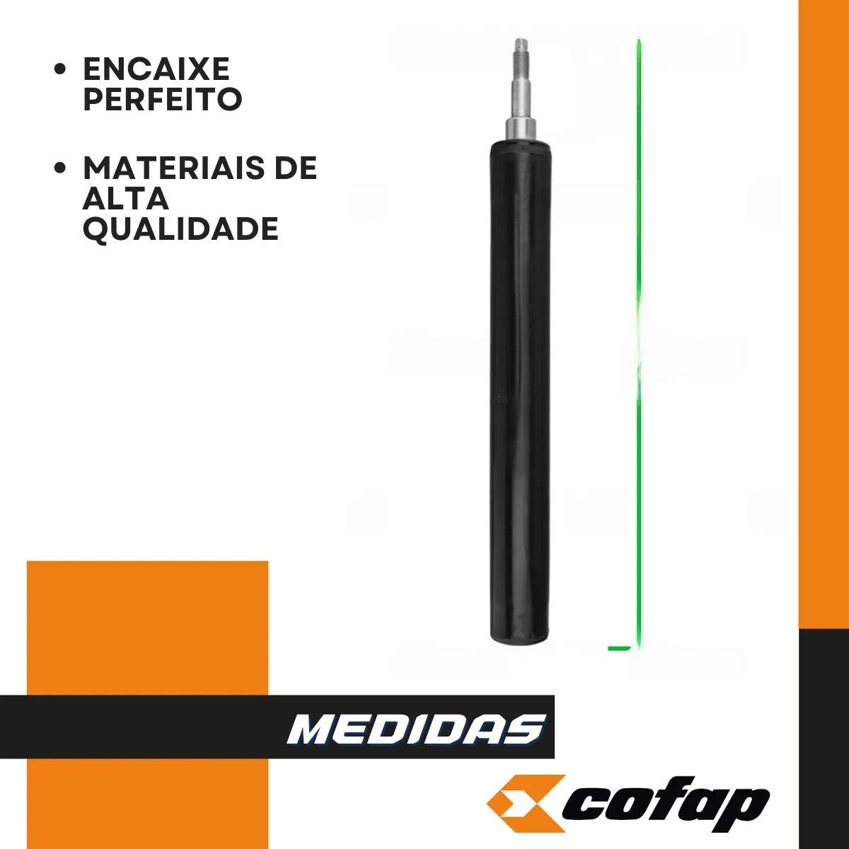 Par Amortecedor Dianteiro Monza 91 92 93 94 Original Cofap