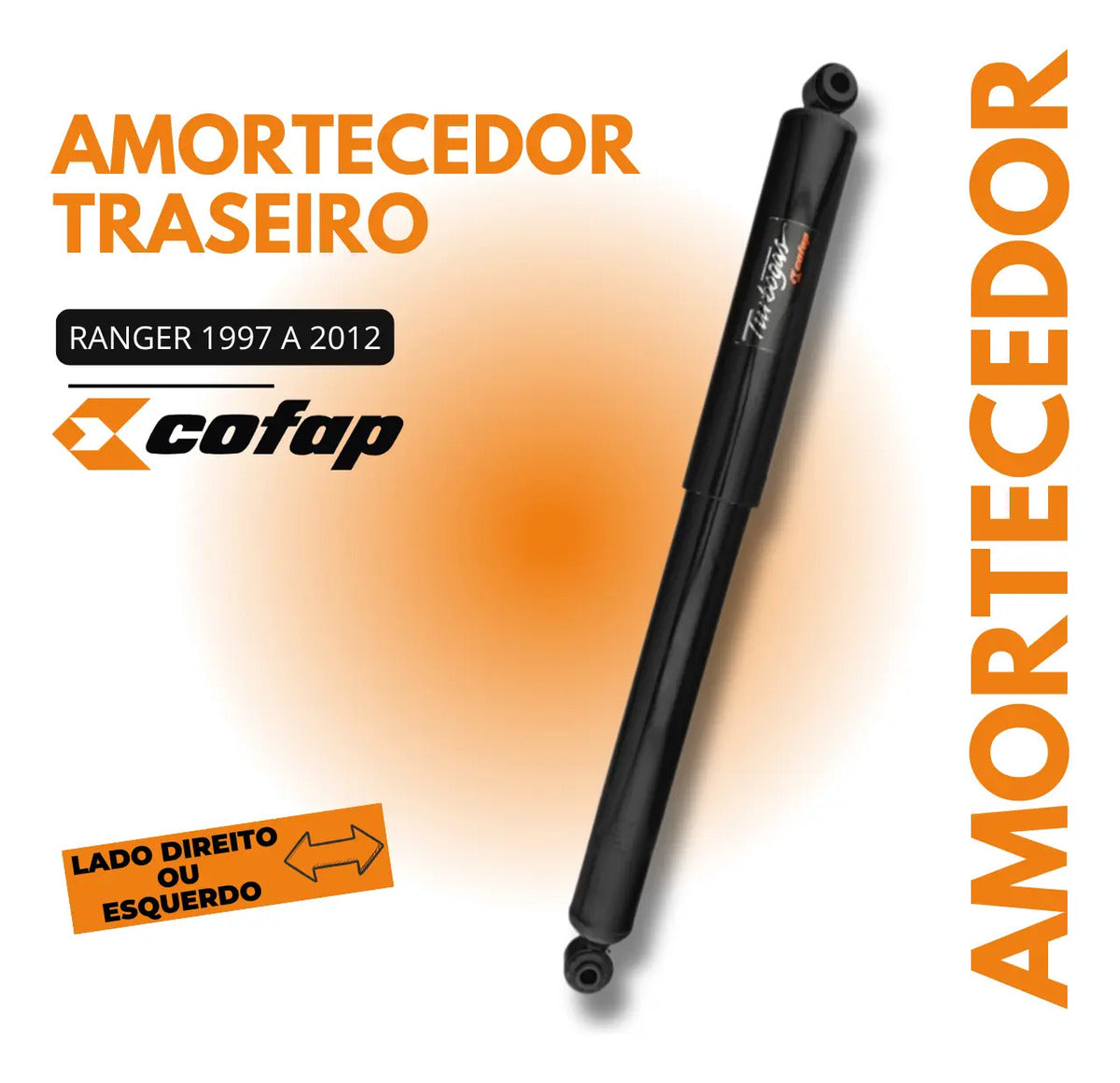 Amortecedor Traseiro Ranger 98/12 4x2 4x4 Cofap Original
