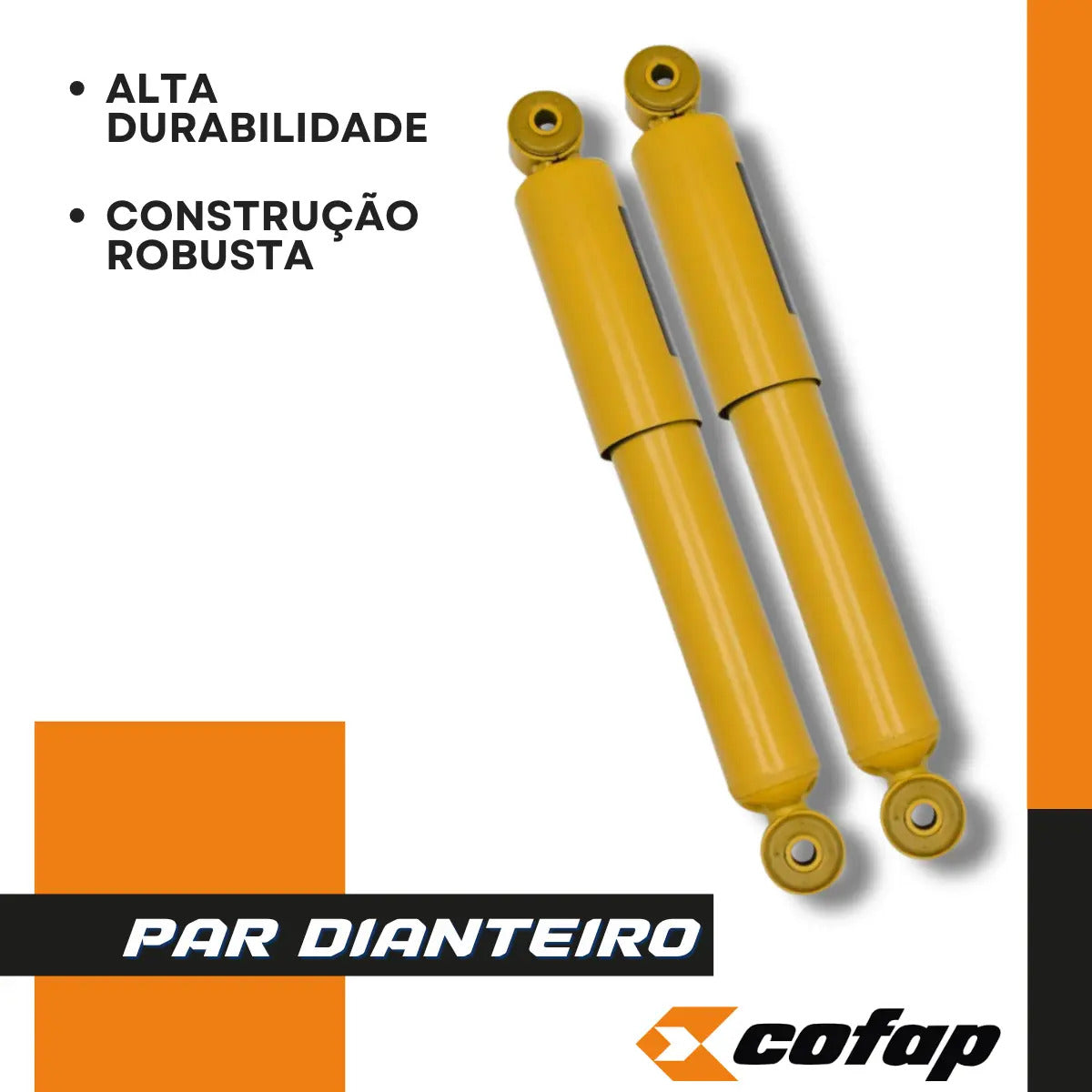 Par Amortecedor Dianteiro Cofap S10 4x4 06/2006 A 2011