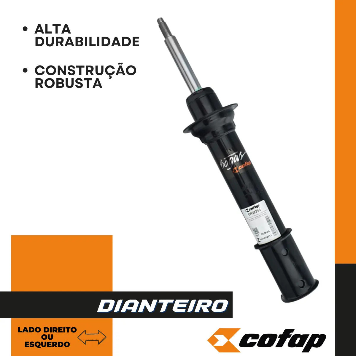 Amortecedor Dianteiro Scenic Todos +99 Cofap Gp32313