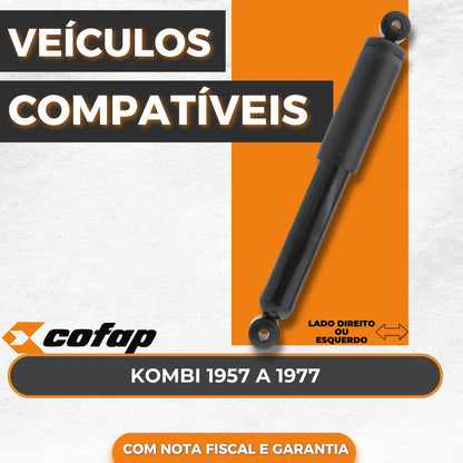 Amortecedor Traseiro Kombi 1957 A 1977 Original Cofap