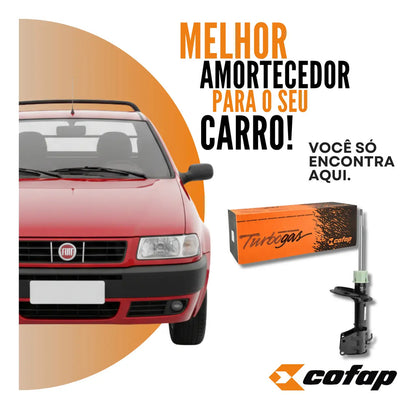 Amortecedor Dianteiro Strada 99 Até 2001 Original Cofap
